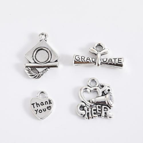 Zinc Alloy Jewelry Pendants, plated, DIY 