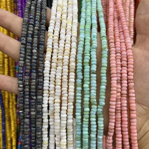 Dyed Shell Beads, Freshwater Shell, DIY Approx 130/Strand 