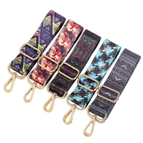 Bag Straps, Zinc Alloy, with Polyester, Adjustable & DIY Width 3.8cm, length 80-140cm 