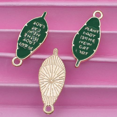 Pendentifs émail, alliage de zinc, Placage, DIY Vendu par sac