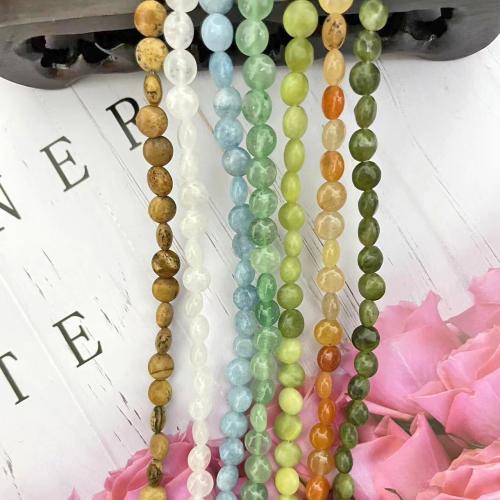 Mixed Gemstone Beads, Natural Stone, DIY 6mm, Approx 