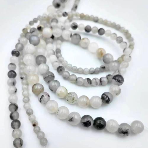 Mixed Gemstone Beads, Natural Stone, Round, DIY  