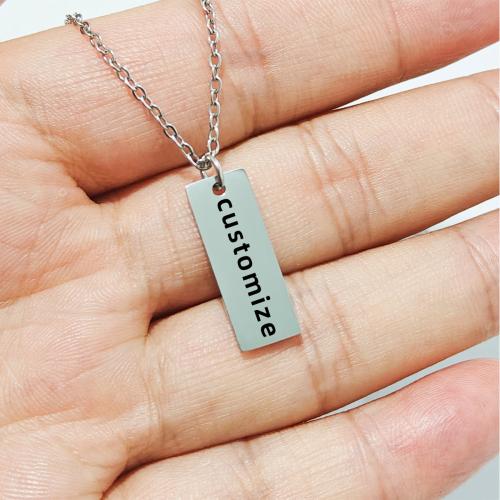 Collier de bijoux en acier inoxydable, Acier inoxydable 304, Placage, pour femme, plus de couleurs à choisir cm, Vendu par PC