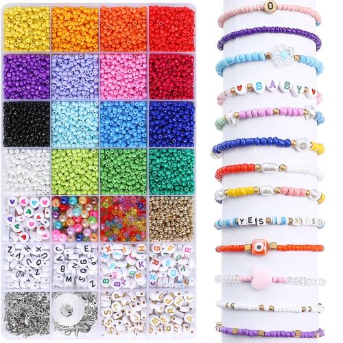 Mixed Glass Seed Beads, Seedbead, DIY, mixed colors [