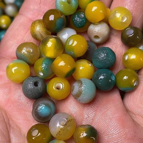 Perles agates, Agate, Rond, DIY, 8mm, Vendu par PC