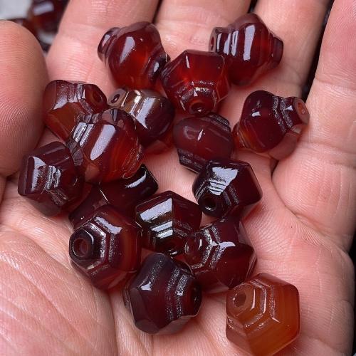 Agate Beads, Geometrical Pattern, DIY 