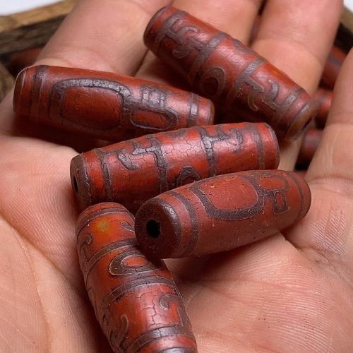 Natural Tibetan Agate Dzi Beads, DIY 