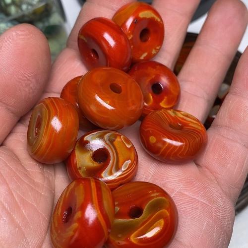 Natural Red Agate Beads, DIY, 18mm 