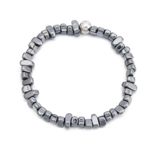 hématite non magnétique bracelet, fait à la main, styles différents pour le choix & pour homme Environ 6-8 pouce, Vendu par PC[