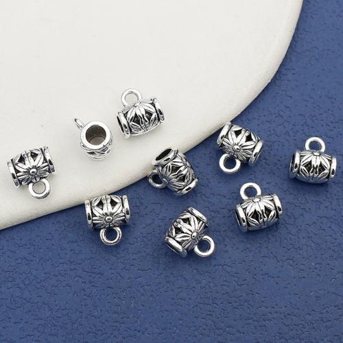 Zinc Alloy Bail Beads, antique silver color plated, DIY Approx 3mm, Approx 