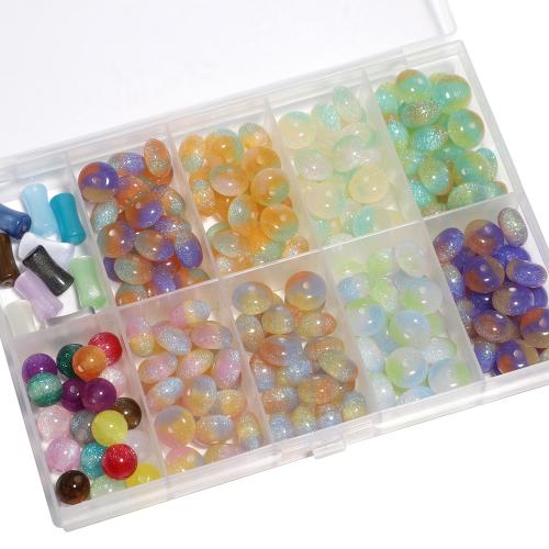 Resin Jewelry Beads, DIY, mixed colors 