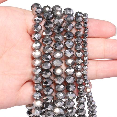 Quartz Beads, DIY silver color 