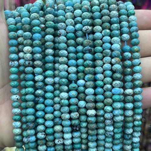 Natural Turquoise Beads, DIY, green Approx 38 cm 