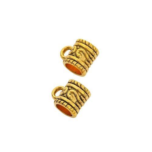 Zinc Alloy Bail Beads, plated, DIY Approx 