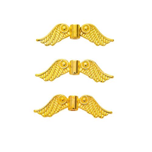 Zinc Alloy Angel Wing Beads, Wing Shape, plated, DIY Approx 