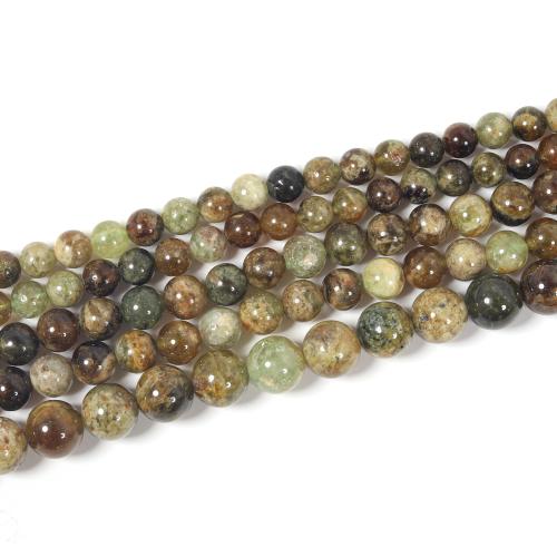 Natural Garnet Beads, Round, DIY mixed colors 