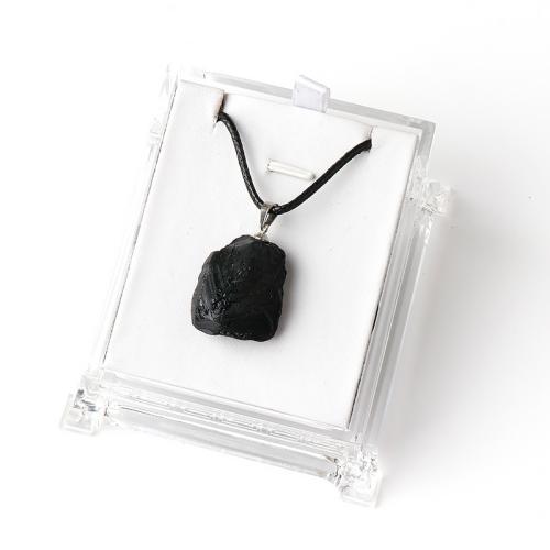 Corée-Corée collier, avec tourmaline, bijoux de mode, noire, Vendu par PC