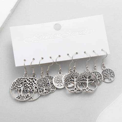 Zinc Alloy Drop Earring, plated, for woman 