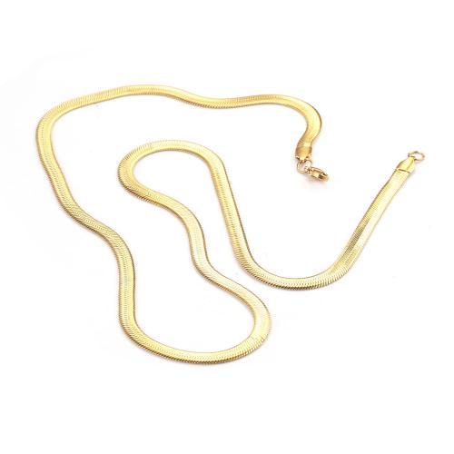 Mode Edelstahl Halskette Kette, 304 Edelstahl, mit Verlängerungskettchen von 5cm, plattiert, Modeschmuck, keine, 3mm, Länge:75 cm, verkauft von PC