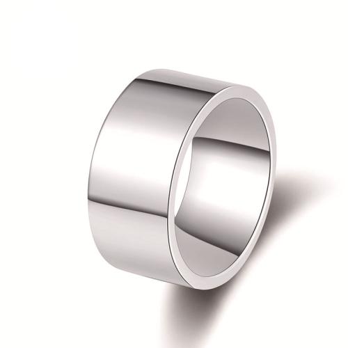 304 Stainless Steel Finger Ring, Unisex original color, US Ring 