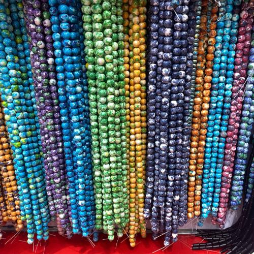 Mixed Gemstone Beads, Natural Stone, Round, DIY 8mm, Approx 