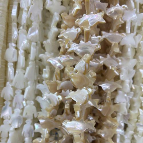 天然貝殻ビーズ, 清水貝類, 鳩, DIY, 無色 約 31パソコン/ストランド, 売り手 ストランド[