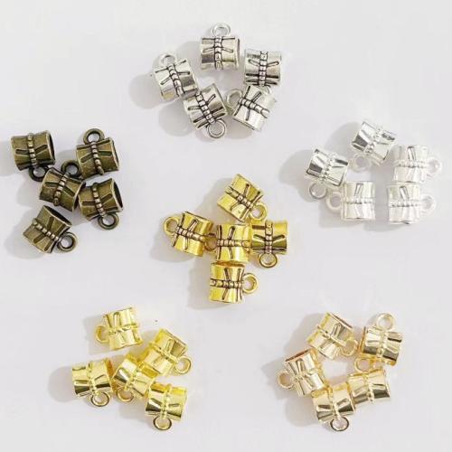 Zinc Alloy Bail Beads, plated, DIY [