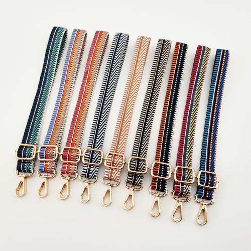 Sangle de sac, polyester et coton, réglable, plus de couleurs à choisir Vendu par PC