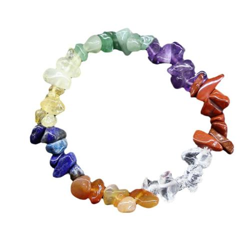 Gemstone Bracelets, irregular, fashion jewelry & for woman, mixed colors mm Approx 18 cm 