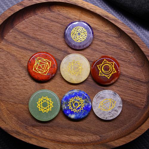 pierre gemme décoration, pour la maison et le bureau & 7 pièces, couleurs mélangées Vendu par fixé