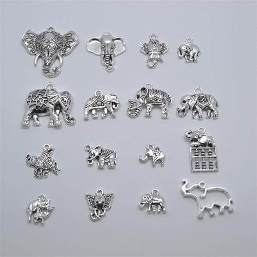 Zinc Alloy Animal Pendants, plated, DIY 