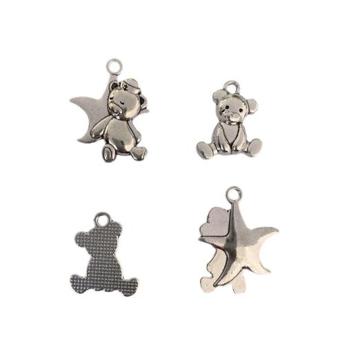 Zinc Alloy Animal Pendants, plated, DIY 