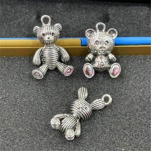 Zinc Alloy Animal Pendants, plated, DIY 