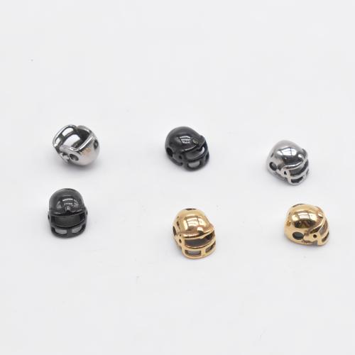 Stainless Steel Beads, 304 Stainless Steel, Helmet, Vacuum Ion Plating, DIY Approx 2mm, Approx 