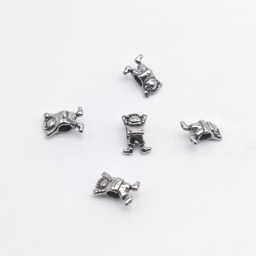 Stainless Steel Beads, 304 Stainless Steel, plated, DIY 