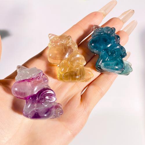 Fluorine décoration, Licorne, bijoux de mode, plus de couleurs à choisir Vendu par PC