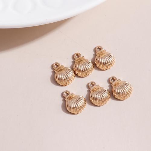 Zinc Alloy Animal Pendants, Shell, plated, DIY 