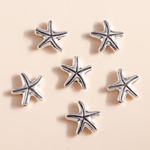 Zinc Alloy Animal Pendants, Starfish, plated, DIY 