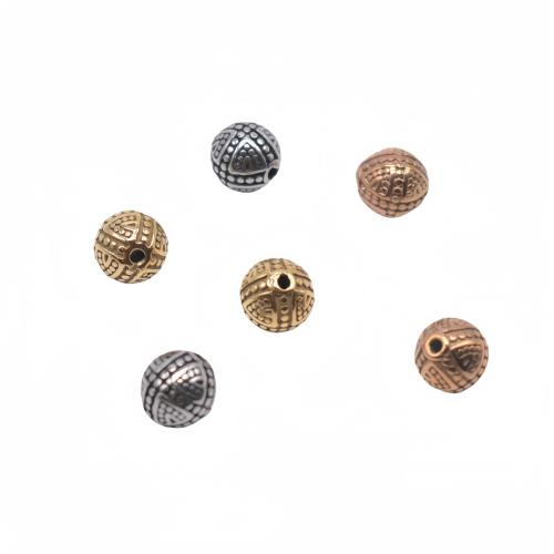 Stainless Steel Beads, 304 Stainless Steel, Round, plated, DIY 