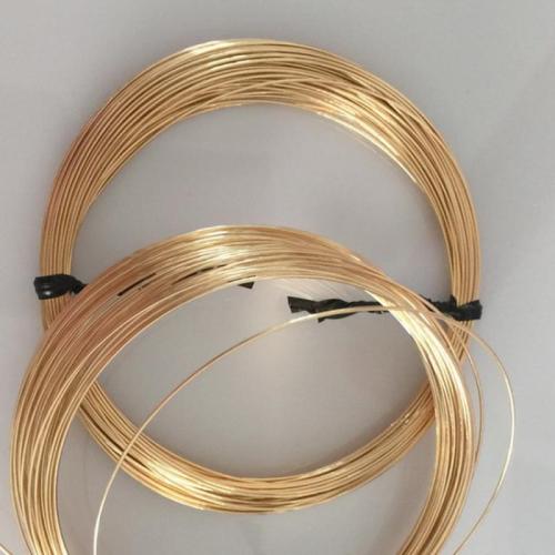 Gold Filled Bangle Wire, DIY gold Approx 1 m [