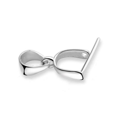 clip de pince en argent fin, Argent sterling 925, DIY & normes différentes pour le choix & styles différents pour le choix, Vendu par PC