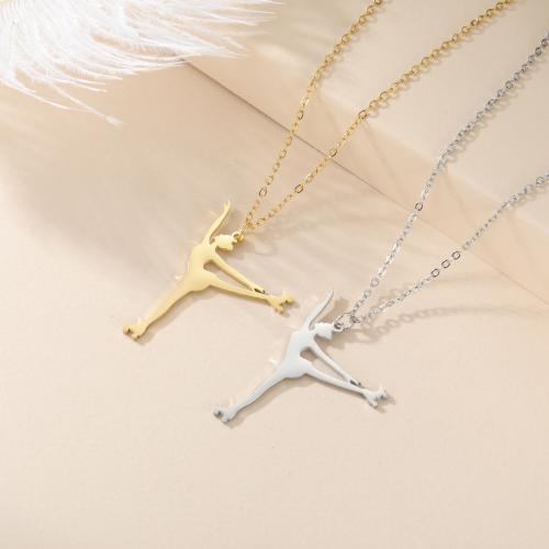 Collier de bijoux en acier inoxydable, Acier inoxydable 304, Placage, styles différents pour le choix & pour femme, plus de couleurs à choisir cm, Vendu par PC