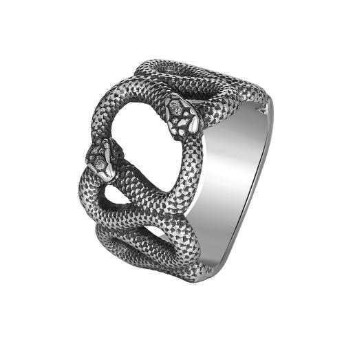 Stainless Steel Finger Ring, 304 Stainless Steel & for man & hollow, original color 