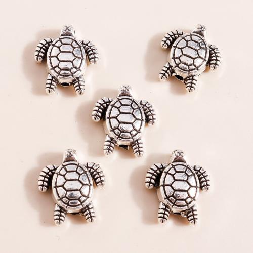 Zinc Alloy Animal Pendants, Turtle, plated, DIY 