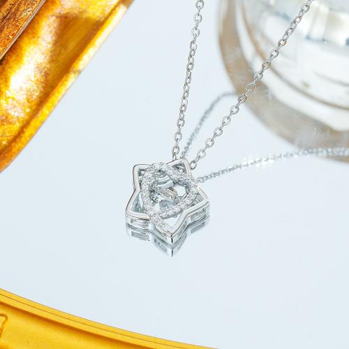 Collier de bijoux en acier inoxydable, Acier inoxydable 304, Placage ionique sous vide, pour femme & avec strass, plus de couleurs à choisir, Vendu par PC