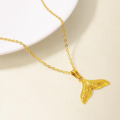 Collier de bijoux en acier inoxydable, Acier inoxydable 304, Placage ionique sous vide, pour femme, plus de couleurs à choisir Vendu par sac