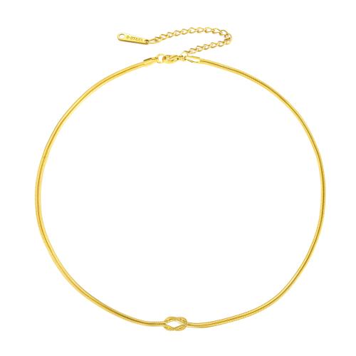 Collier de bijoux en acier inoxydable, Acier inoxydable 304, Placage ionique sous vide, pour femme, plus de couleurs à choisir Vendu par sac