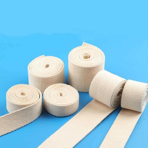 Polyester and Cotton Ribbon, DIY beige, Approx 