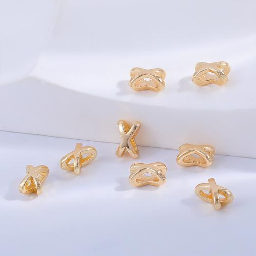 Entretoise de perles en laiton, Placage, DIY, plus de couleurs à choisir Vendu par sac