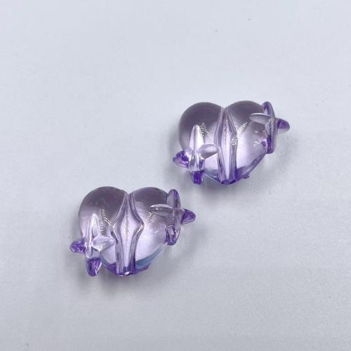 透明なアクリル・ビーズ, アクリル, ハート形, DIY, 無色 穴:約 2.5mm, 約 310パソコン/バッグ, 売り手 バッグ